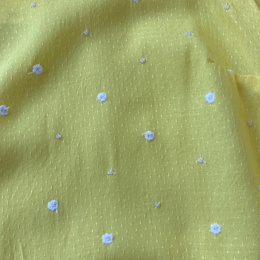 Anthro Maeve top, sz 6, yellow, NWT, viscose - Picture 7 of 10